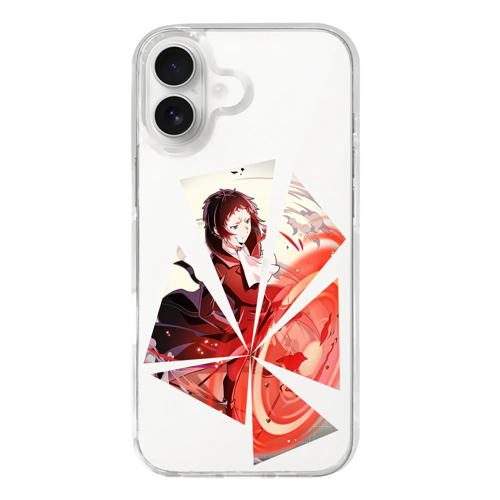 文豪ストレイドッグス グッズ,芥川龍之介 - iPhone 17シリーズ 透明スマホケース – 薄型・耐衝撃・精密フィット保護カバー